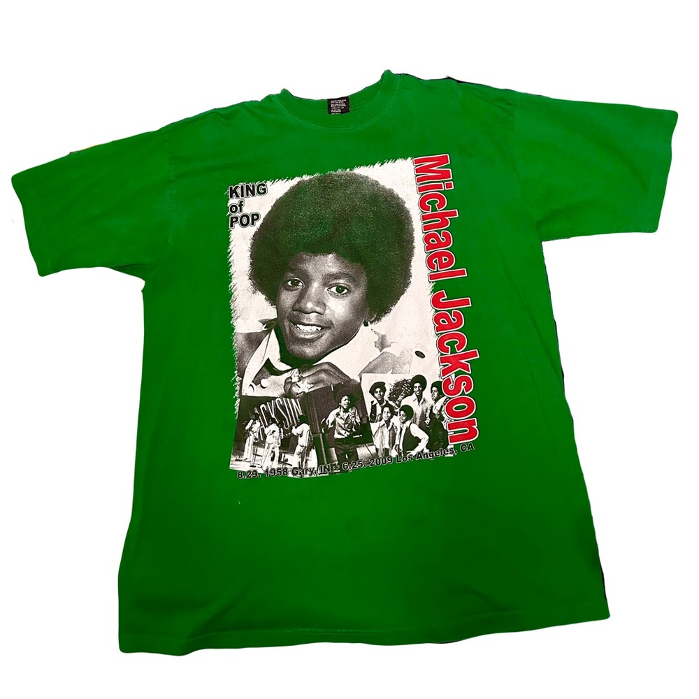 Vintage Michael Jackson 2009 Memorial King Of Pop T-Shirt 2XL